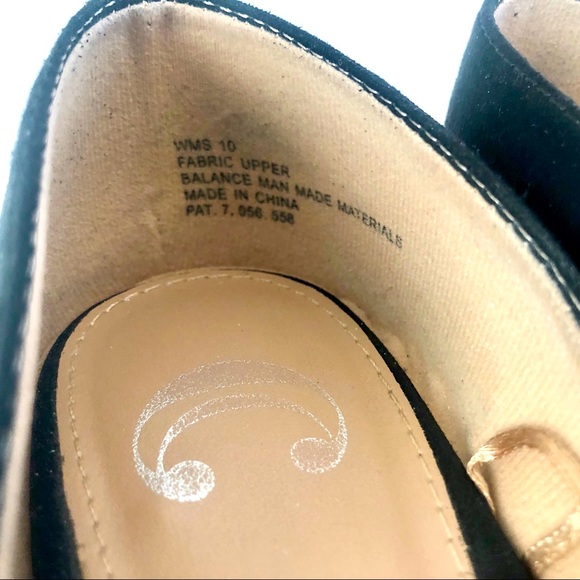 ✨EUC✨ Charming Charlie Black Scallop Flats - Picture 3 of 4